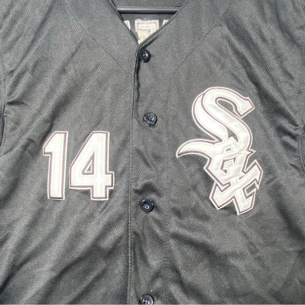 VTG Authentic Majestic BOYS XL Chicago White Sox Paul Konerko Cool Base Jersey - Picture 2 of 12